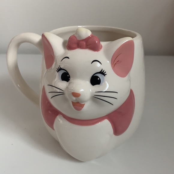Disney Aristocats Marie The Kitty Ceramic Dishwasher & Microwave Safe Mug. - Picture 2 of 5